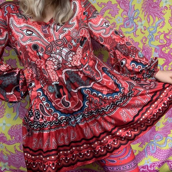 Jordan Piantedosi Dresses & Skirts - JORDAN PIANTEDOSI "FORCES OF GOOD AND EVIL" MINI DRESS